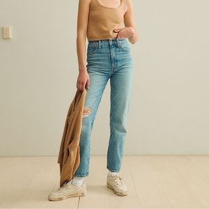 The Perfect Vintage Straight Jean in Reinhart Wash